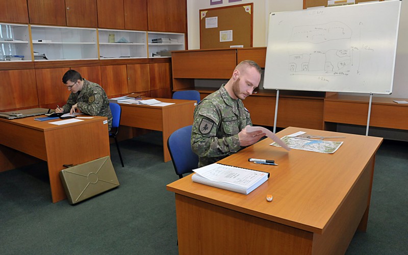 Final exams of members of the 29th University Graduates Officers’ Course, February 8th 2023