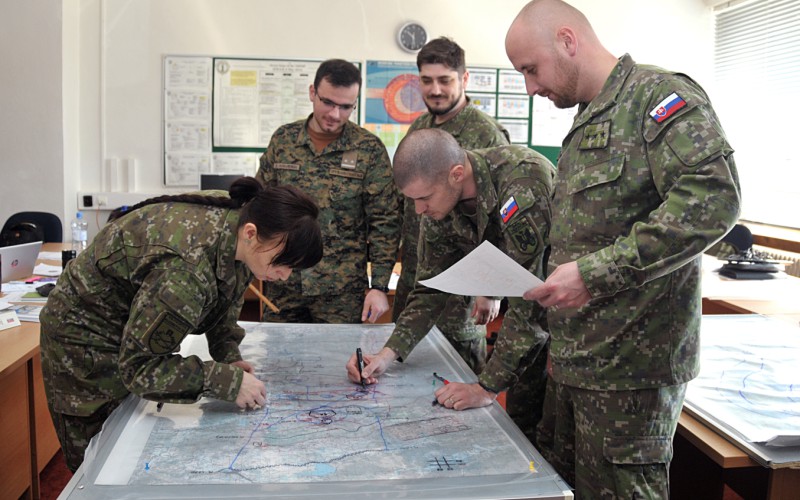 Inštruktor z „National Guard Indiana (USA)“ na ISOC28, 13. 03. 2023