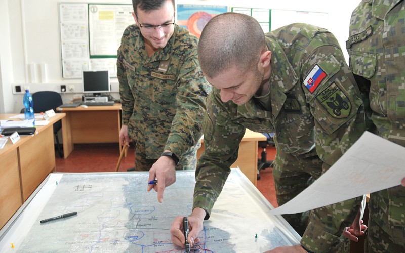 Inštruktor z „National Guard Indiana (USA)“ na ISOC28, 13. 03. 2023