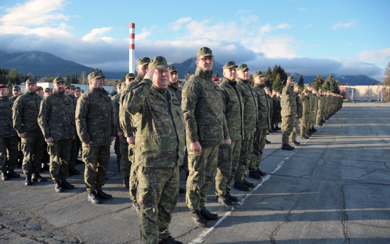 Formation of professional soldiers of AFA - introduction of the new vice-rector, April 3rd 2023