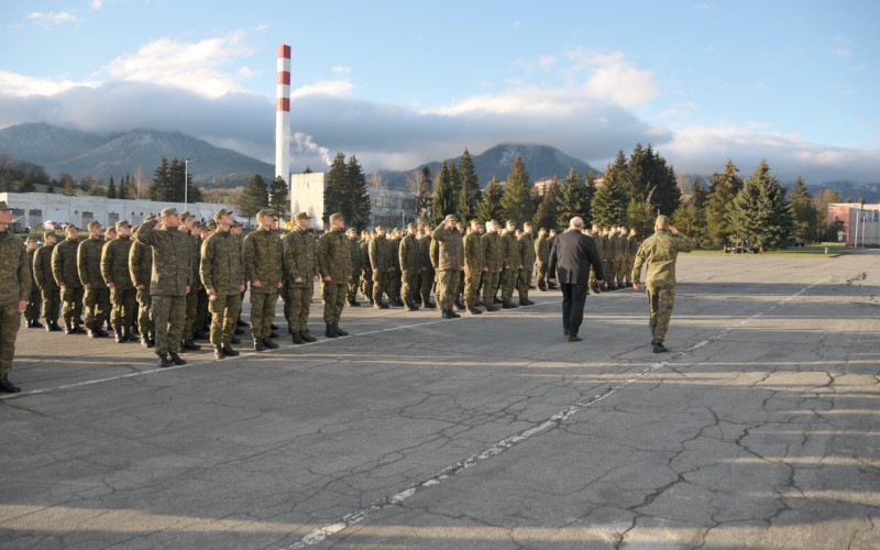 Formation of professional soldiers of AFA - introduction of the new vice-rector, April 3rd 2023