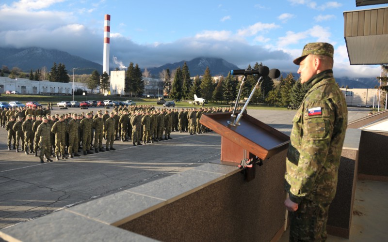 Formation of professional soldiers of AFA - introduction of the new vice-rector, April 3rd 2023