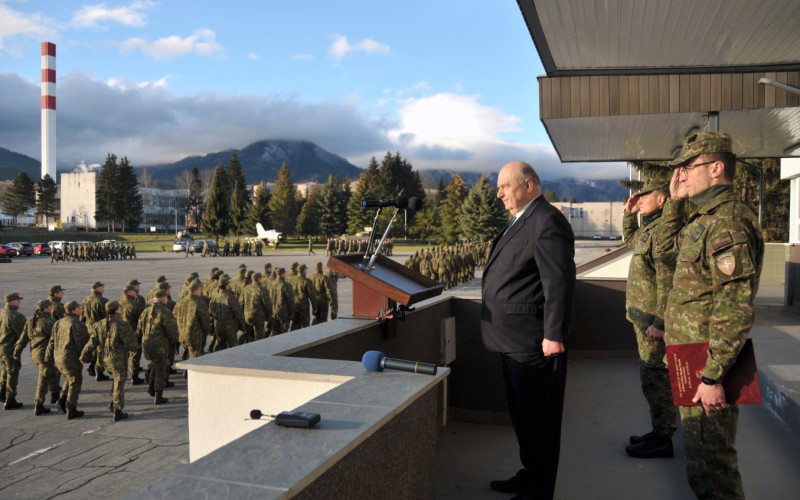 Formation of professional soldiers of AFA - introduction of the new vice-rector, April 3rd 2023