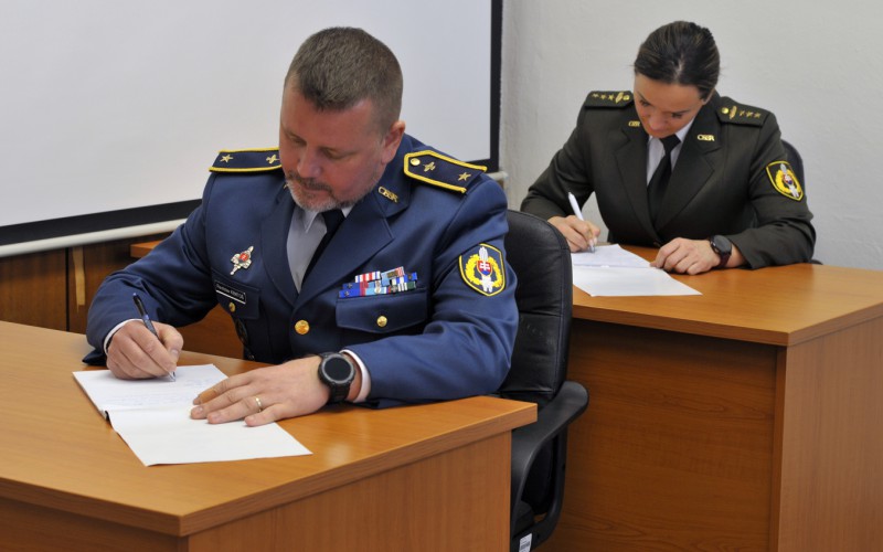 Final exams of Junior Command and Staff Officer’s course, May 2nd - 4th 2023