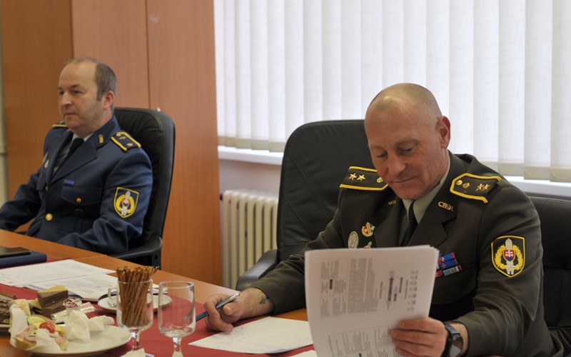 Final exams of Junior Command and Staff Officer’s course, May 2nd - 4th 2023