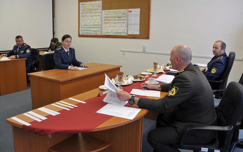 Final exams of Junior Command and Staff Officer’s course, May 2nd - 4th 2023