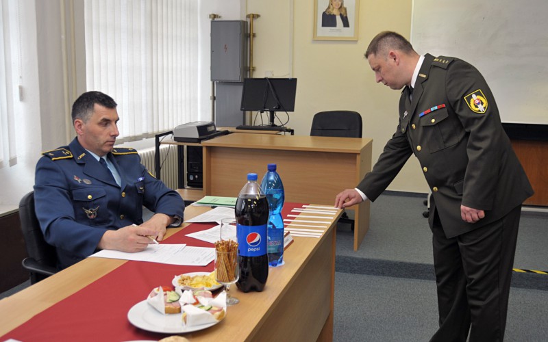 Final exams of Junior Command and Staff Officer’s course, May 2nd - 4th 2023