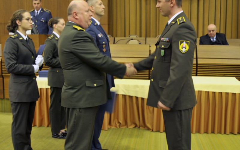 Final ceremony of Junior Command and Staff Officer’s course, May 5th 2023