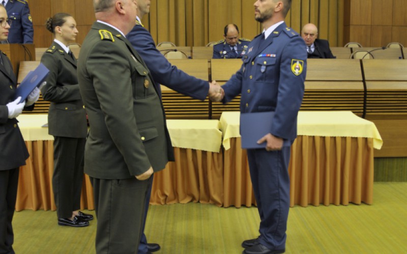 Final ceremony of Junior Command and Staff Officer’s course, May 5th 2023