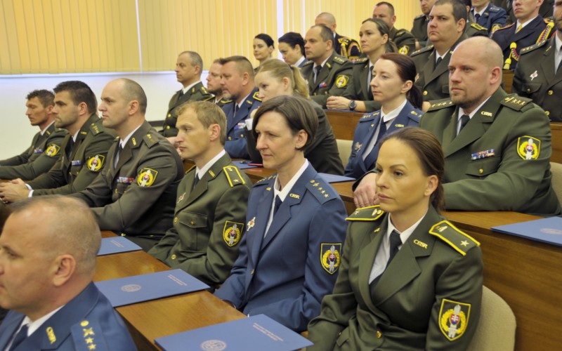Final ceremony of Junior Command and Staff Officer’s course, May 5th 2023