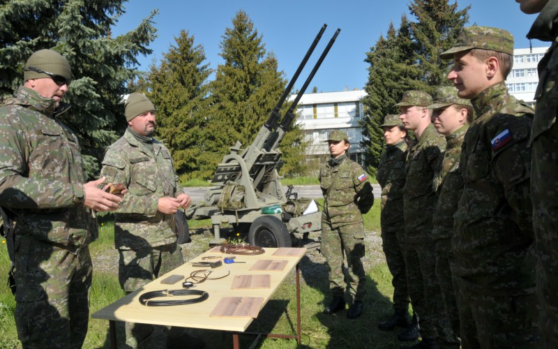Training of 1st year cadets, May 10th 2023