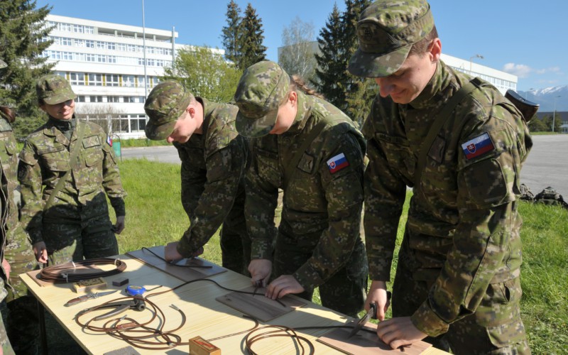 Training of 1st year cadets, May 10th 2023
