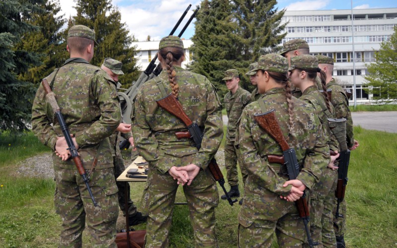 Training of 1st year cadets, May 10th 2023