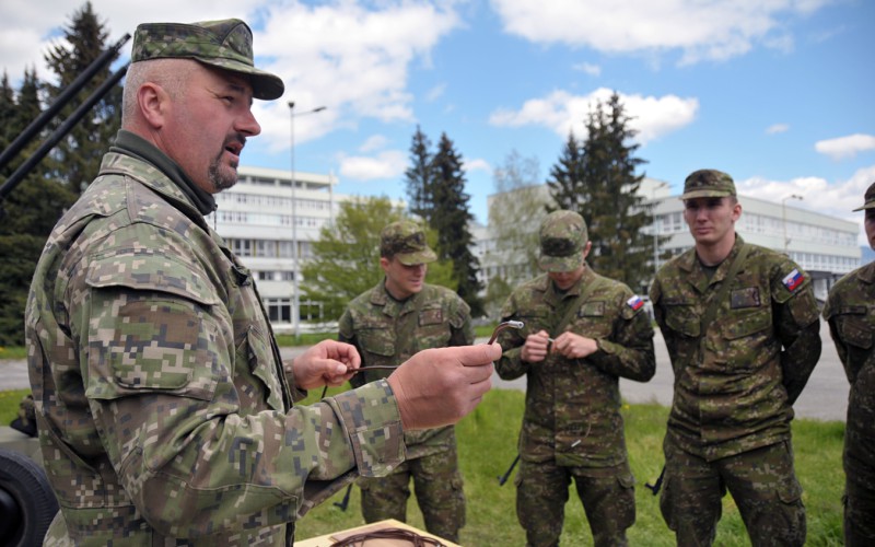 Training of 1st year cadets, May 10th 2023