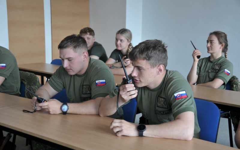 Training of 1st year cadets, May 10th 2023