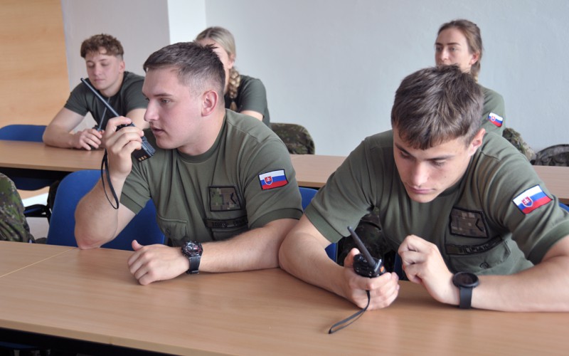 Training of 1st year cadets, May 10th 2023