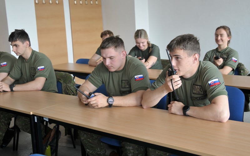 Training of 1st year cadets, May 10th 2023