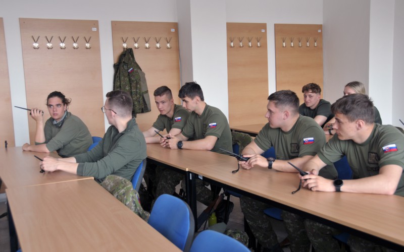Training of 1st year cadets, May 10th 2023