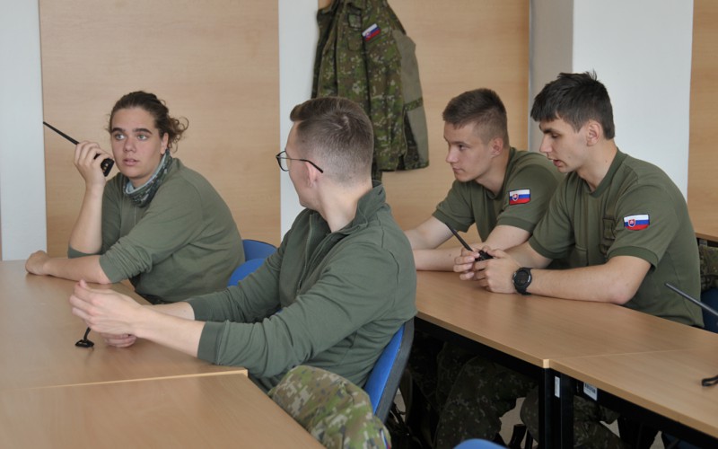 Training of 1st year cadets, May 10th 2023