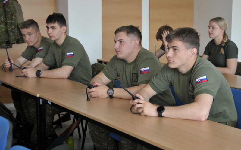 Training of 1st year cadets, May 10th 2023