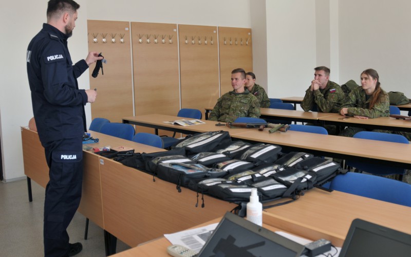 Training of 1st year cadets, May 10th 2023