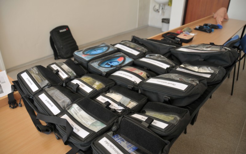 Training of 1st year cadets, May 10th 2023