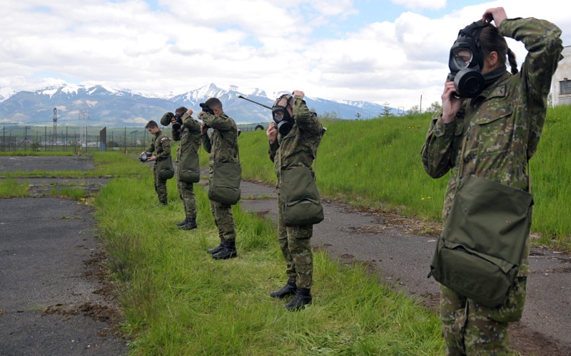 Training of 1st year cadets, May 10th 2023