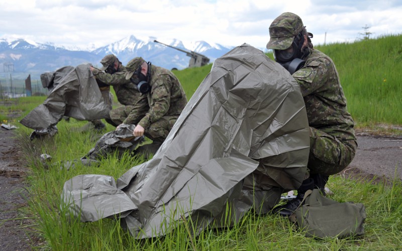 Training of 1st year cadets, May 10th 2023