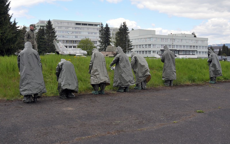 Training of 1st year cadets, May 10th 2023