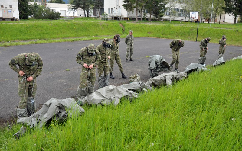 Training of 1st year cadets, May 10th 2023