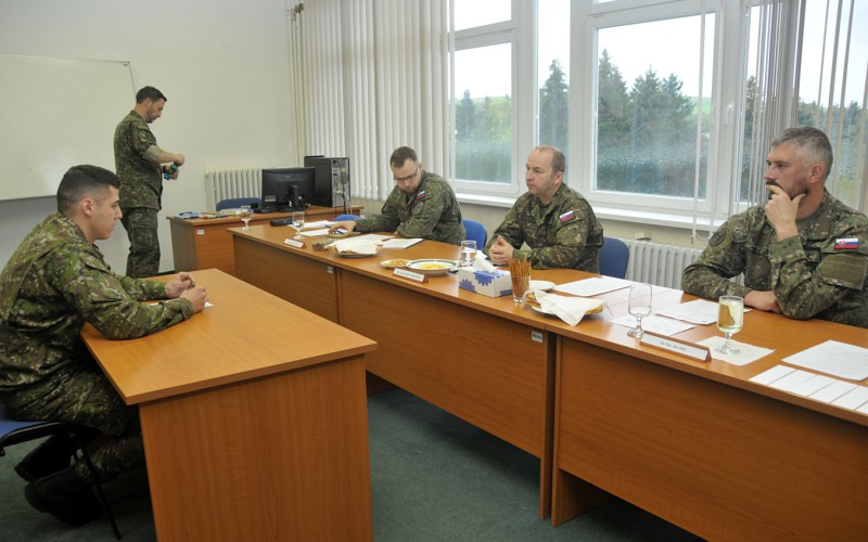 Záverečné skúšky  30. dôstojníckeho kurzu pre absolventov vysokých škôl, 16. - 18. 05. 2023