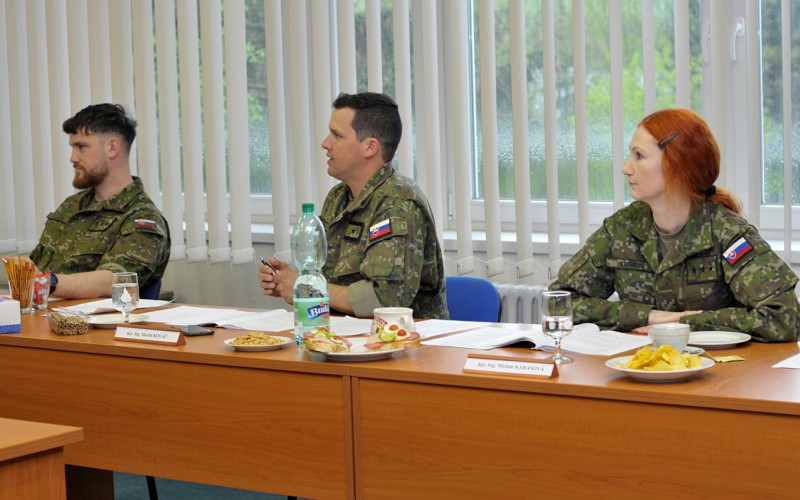 Záverečné skúšky  30. dôstojníckeho kurzu pre absolventov vysokých škôl, 16. - 18. 05. 2023