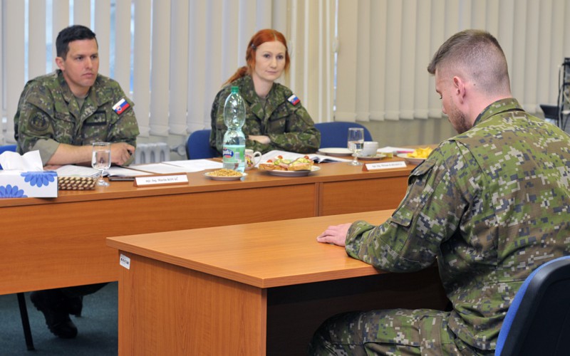 Záverečné skúšky  30. dôstojníckeho kurzu pre absolventov vysokých škôl, 16. - 18. 05. 2023