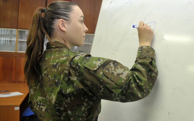 Záverečné skúšky  30. dôstojníckeho kurzu pre absolventov vysokých škôl, 16. - 18. 05. 2023