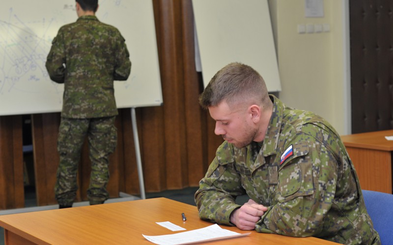 Záverečné skúšky  30. dôstojníckeho kurzu pre absolventov vysokých škôl, 16. - 18. 05. 2023