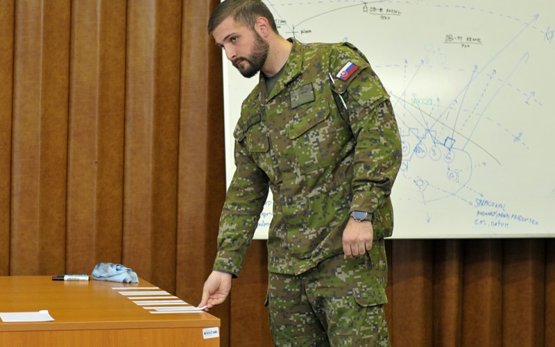 Záverečné skúšky  30. dôstojníckeho kurzu pre absolventov vysokých škôl, 16. - 18. 05. 2023