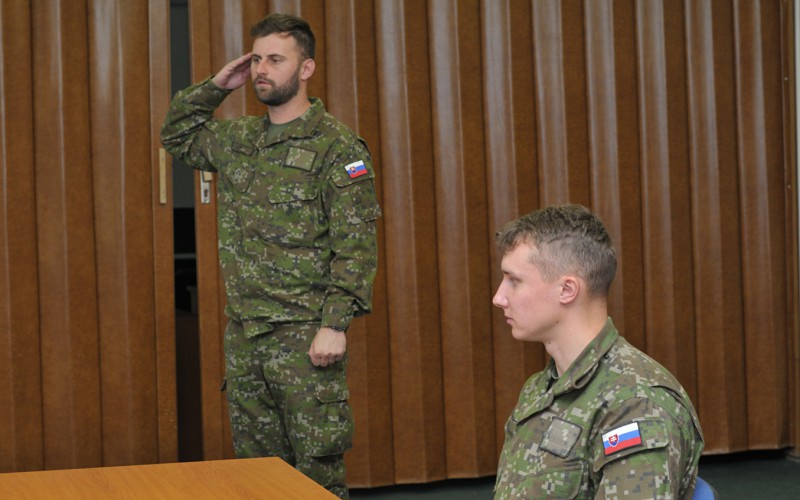 Záverečné skúšky  30. dôstojníckeho kurzu pre absolventov vysokých škôl, 16. - 18. 05. 2023