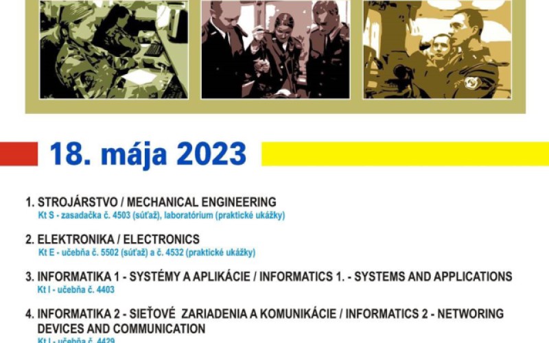 „Students´ Scientific Conference 2023 – V4 GROUP“, May 18th 2023