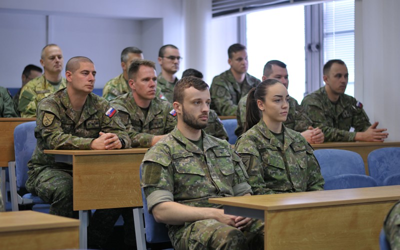 Ukončenie kurzu "Decision Making Process at the Tactical Level Course", 19. 05. 2023