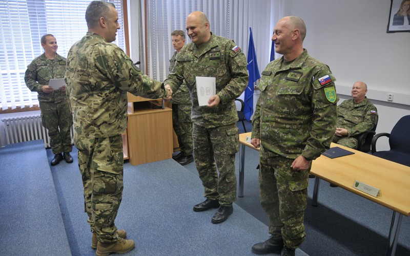 Ukončenie kurzu "Decision Making Process at the Tactical Level Course", 19. 05. 2023