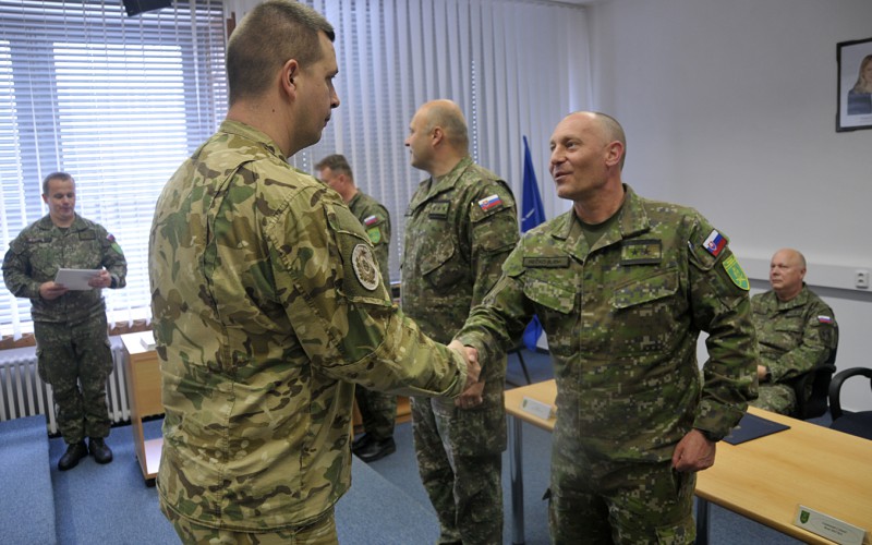 Ukončenie kurzu "Decision Making Process at the Tactical Level Course", 19. 05. 2023