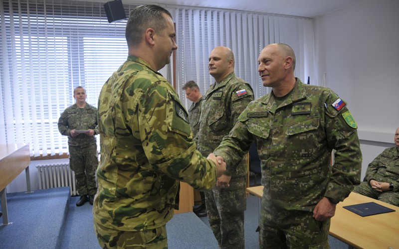 Ukončenie kurzu "Decision Making Process at the Tactical Level Course", 19. 05. 2023