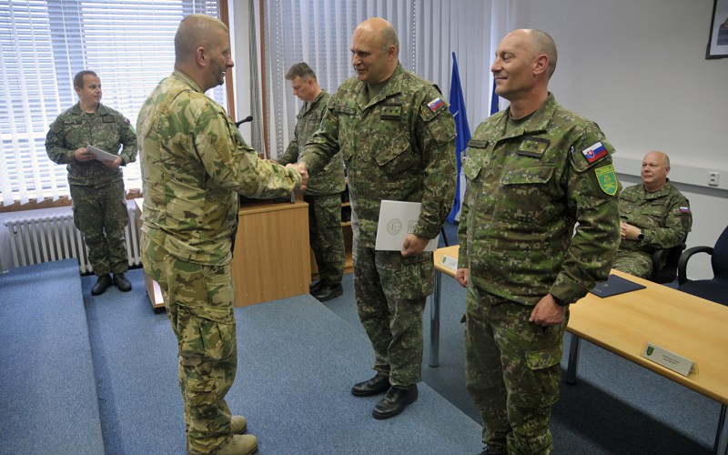 Ukončenie kurzu "Decision Making Process at the Tactical Level Course", 19. 05. 2023