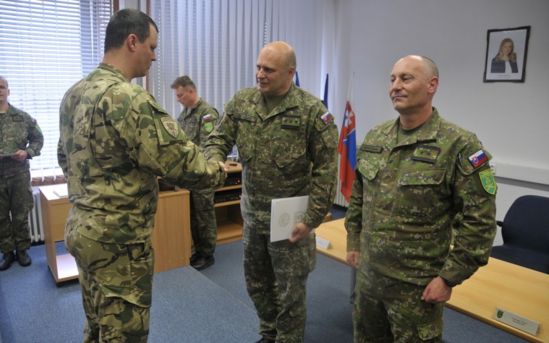 Ukončenie kurzu "Decision Making Process at the Tactical Level Course", 19. 05. 2023