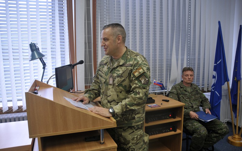 Ukončenie kurzu "Decision Making Process at the Tactical Level Course", 19. 05. 2023