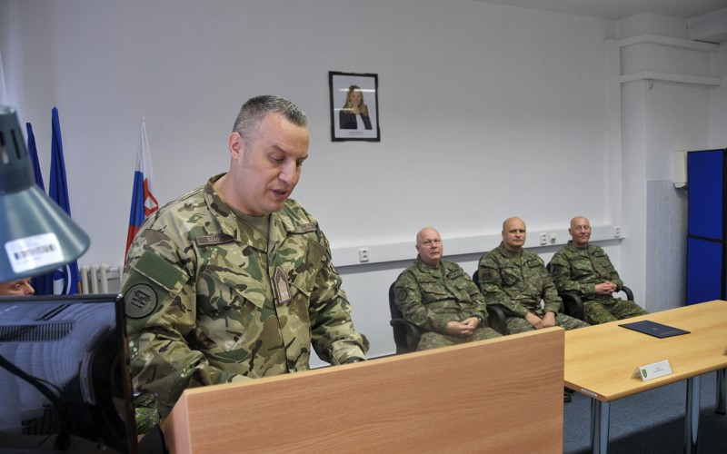 Ukončenie kurzu "Decision Making Process at the Tactical Level Course", 19. 05. 2023