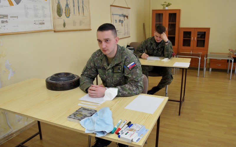 Final exams from Army program for cadets, February 1st - 4th 2022