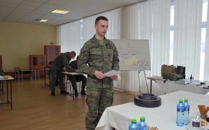 Final exams from Army program for cadets, February 1st - 4th 2022