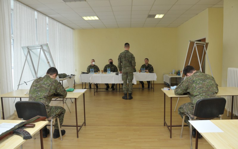 Final exams from Army program for cadets, February 1st - 4th 2022