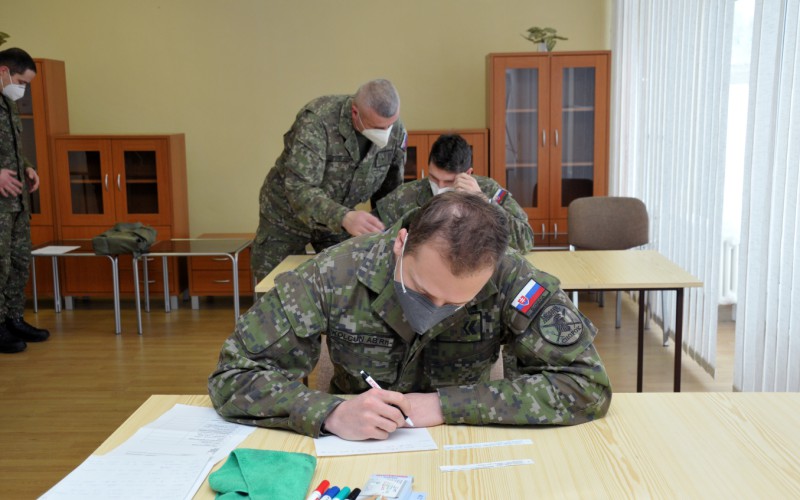 Final exams from Army program for cadets, February 1st - 4th 2022